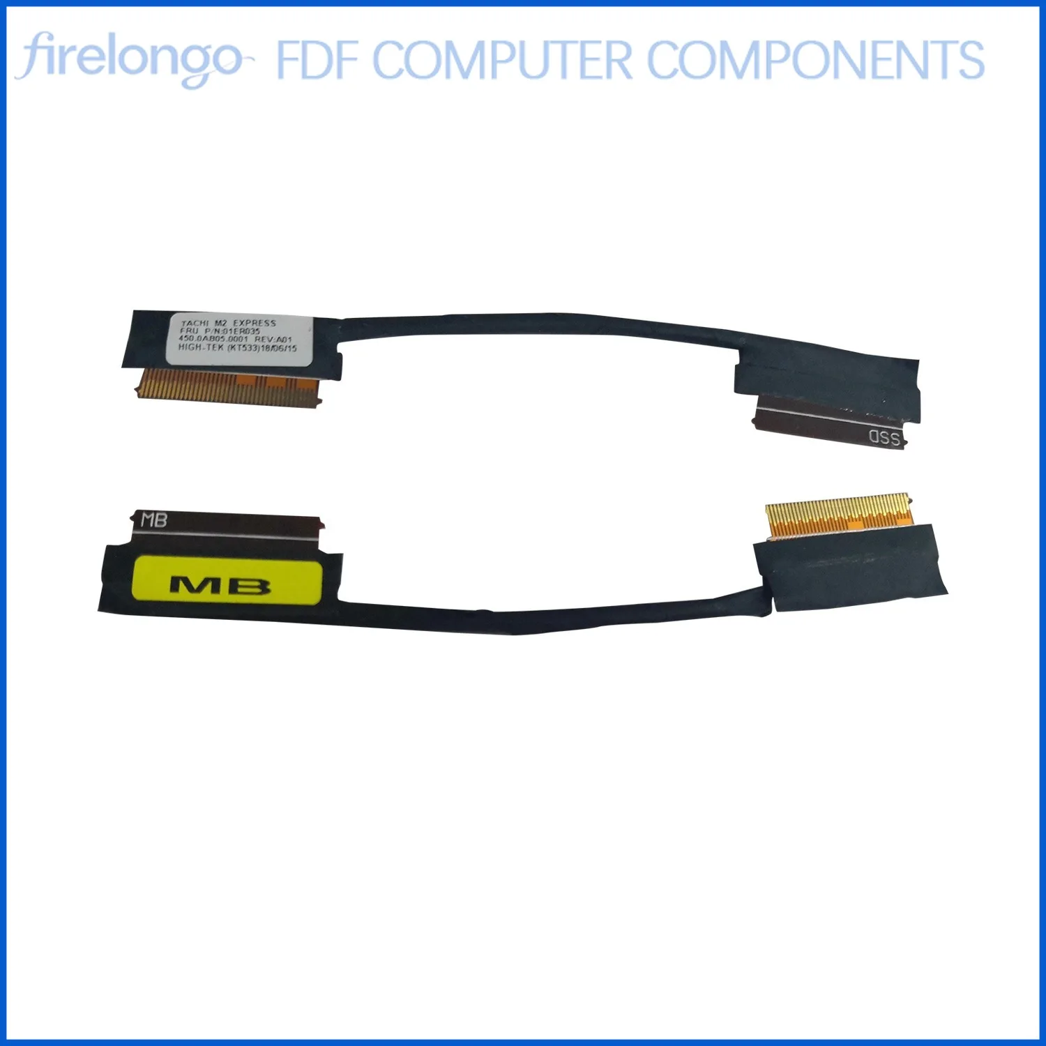 

FPC M.2 SSD Cable for Lenovo T570 T580 P52S 450.0AB05.0001 Hard Drive Connector