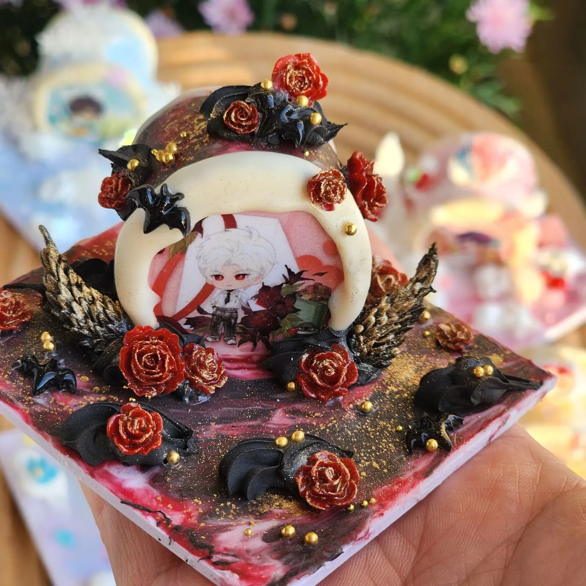 "الحب والمساحة العميقة، 'Shen Xing يعود إلى Qi Yu، Li Shenxia Daytime Qin Che' كعكة الطين، دمية هدية أصلية.