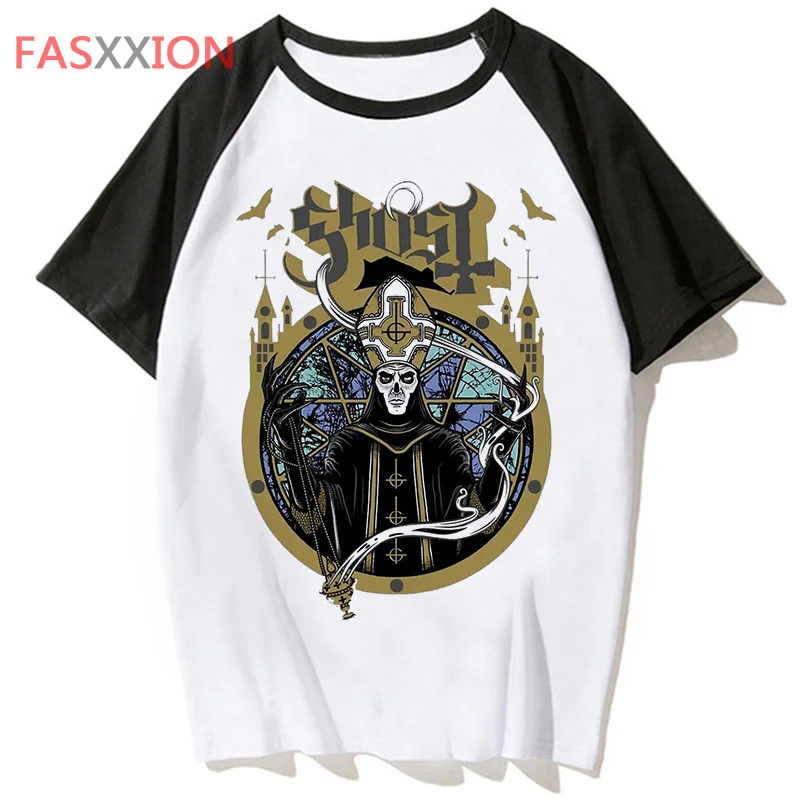 Ghost Band t shirt t-shirt female casual streetwear aesthetic grunge funny t shirt couple clothes