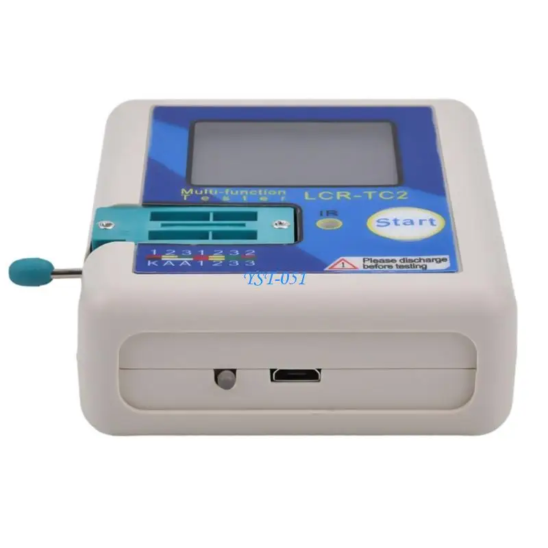 

E15A Capacitor Resistor Component Tester Device Featuring Multiple Measurement Mode