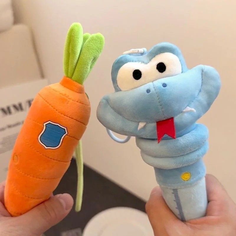 

Zootopia 2 Gary The Snake Cute Stuffed Keychain Voice Judy Carrot Recording Pen Backpack Charm Pendant Soft Plush Doll Toy Gift