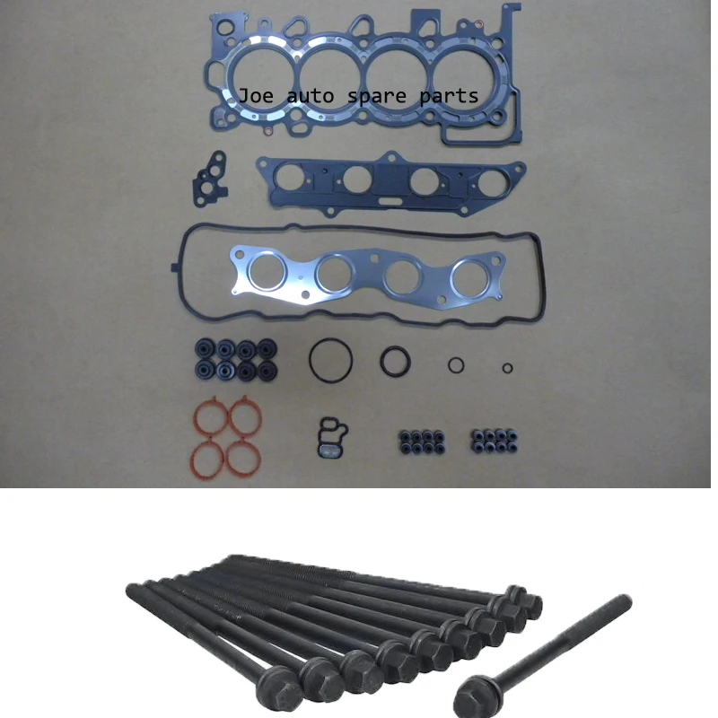 L15A1 Engine Full Gasket Set cylinder head bolt nuts screw kit for Honda CITY saloon 1.5 FF 1497CC 2003- 06110-REB-Z00