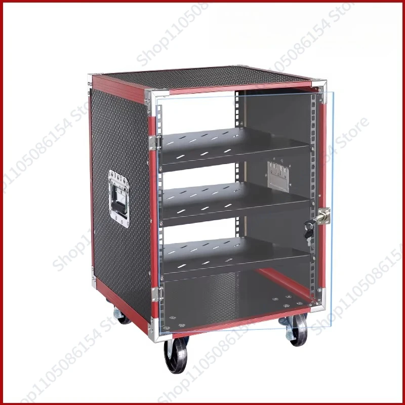 

Домашний 10U корпус для аудиооборудования, мобильный аудио-чехол для использования на улице