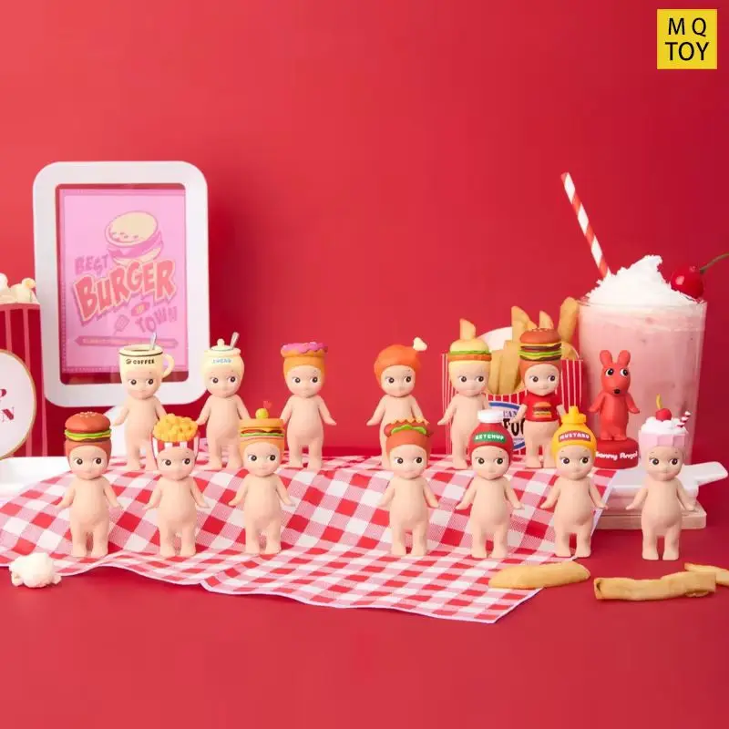

Genuine Sonny Angel Snack Series Blind Box Healing Trendy Toy Figurine Desktop Decoration Ornament Creative Gift Blind Box