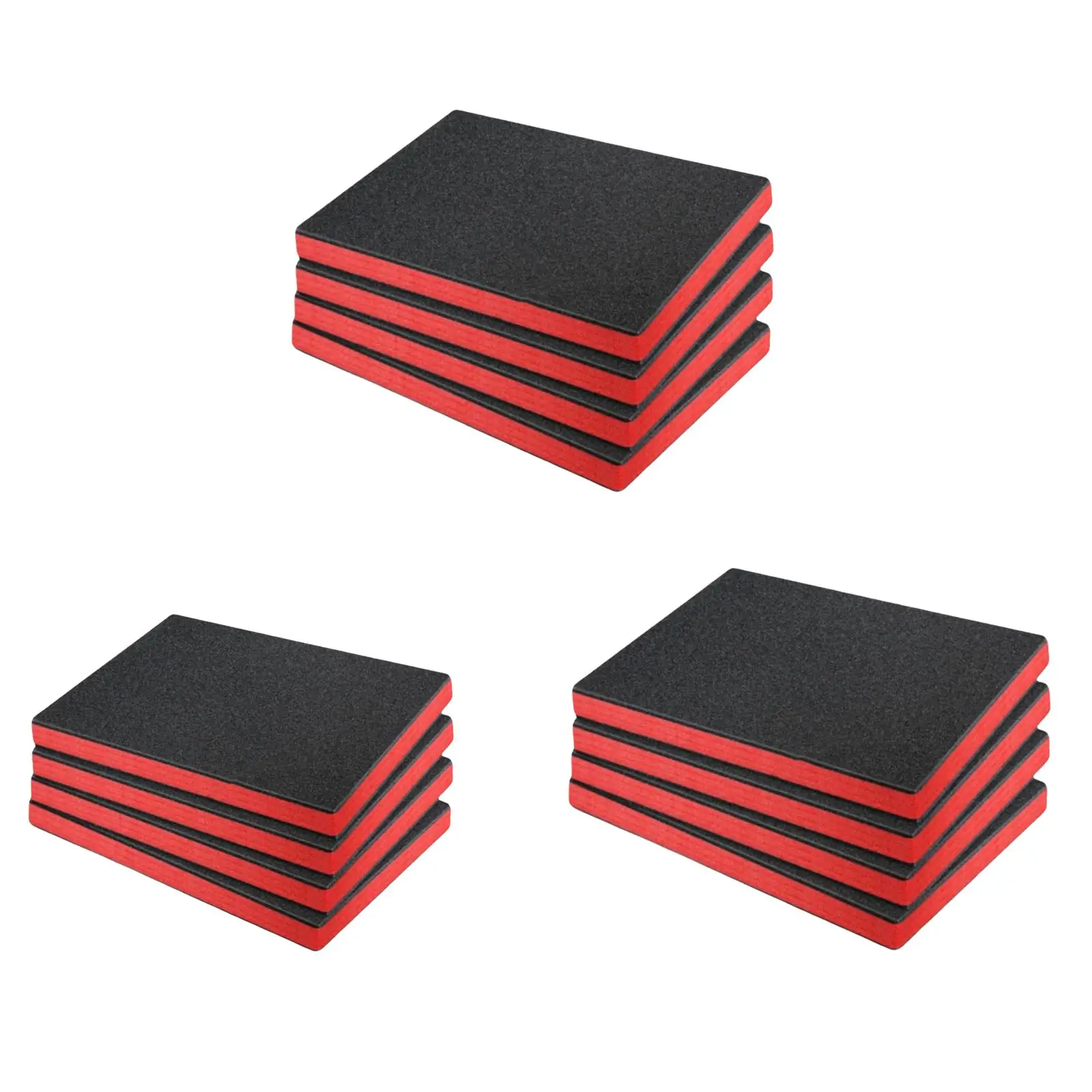 4Pcs Tool Box Foam, for Toolbox Hard Case Portable Kaizen Organizer Easy to Use Cuttable Padding Polyethylene Storage Sheets