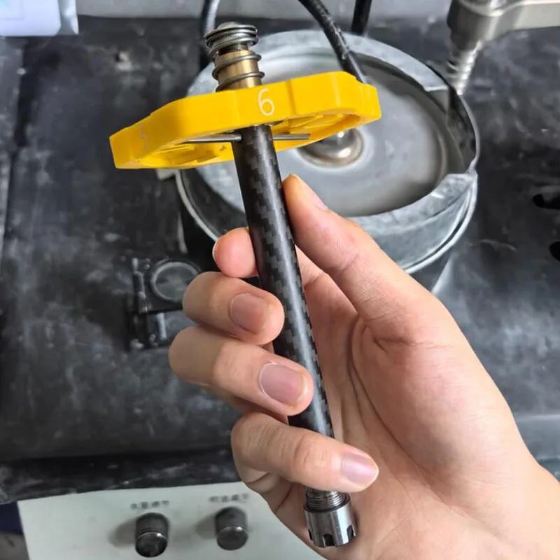 96 Divisions for Stone Processing - Carbon Fiber Precision Octa Gem Cutting Angle Indexing Manipulator