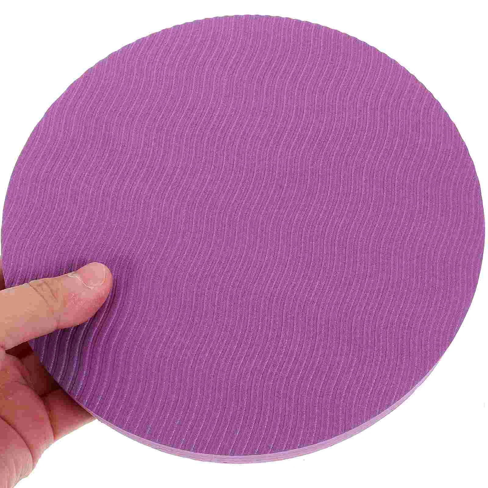 2 Pcs Yoga Balance Mat Pads Kneeling Non Slip Thermoplastic Work Sports Cushion Tpe Accessories for Women Miss