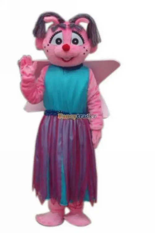 Nuevo Disfraz de Mascota de Peluche de Dibujos Animados de Abby Cadabby para Adultos, Disfraz de Navidad, Disfraz de Halloween