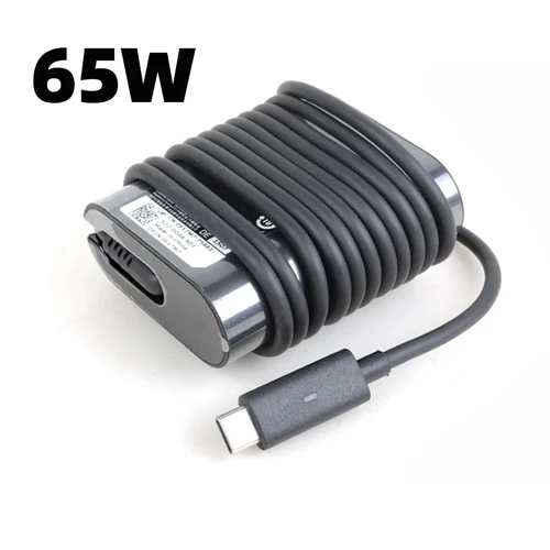 Adaptador USB tipo C para ordenador portátil, cargador de 65W para Dell Latitude 7420, 7370, 7275, 5285, 5420, 5520, 7320, 7410, 5179, 7390, 5290, 5320, 3300
