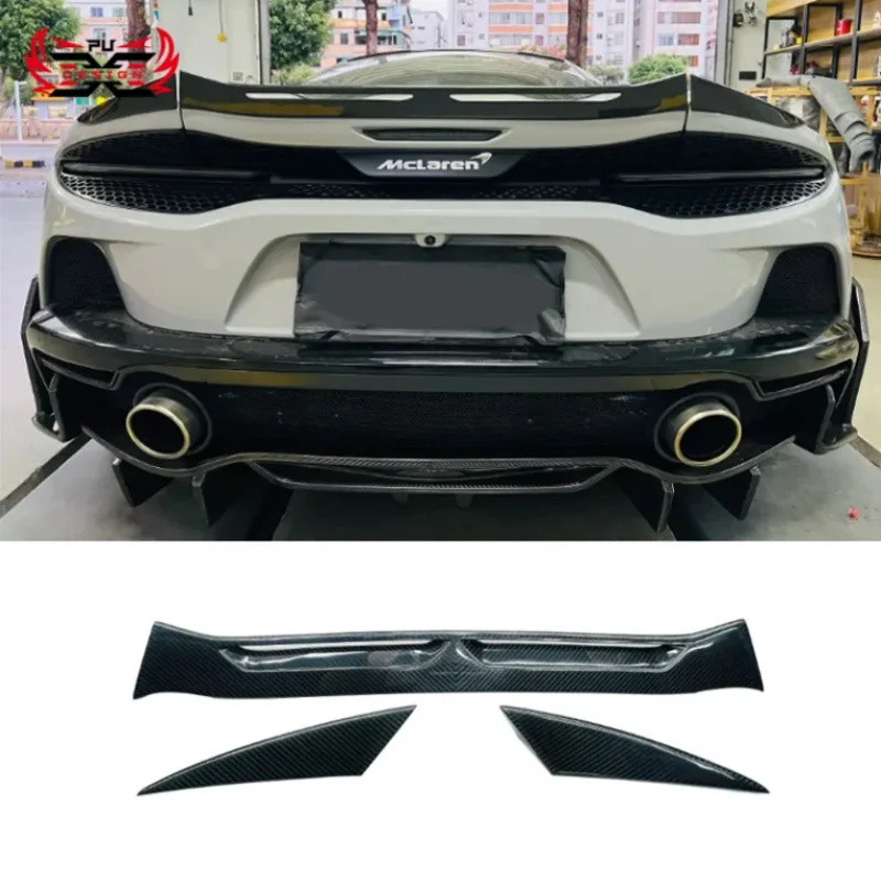 

Dry Carbon Fiber For Mclaren GT Rear Wing Duck Spoiler Body Kits