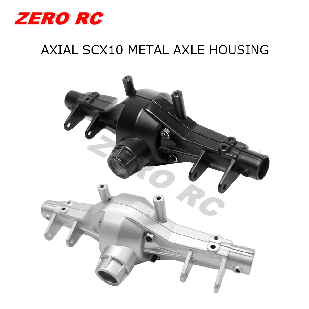 Heavy Duty Metal Alloy Front Rear Axle Housing For 1/10 Axial SCX10 Rc Crawler Truck