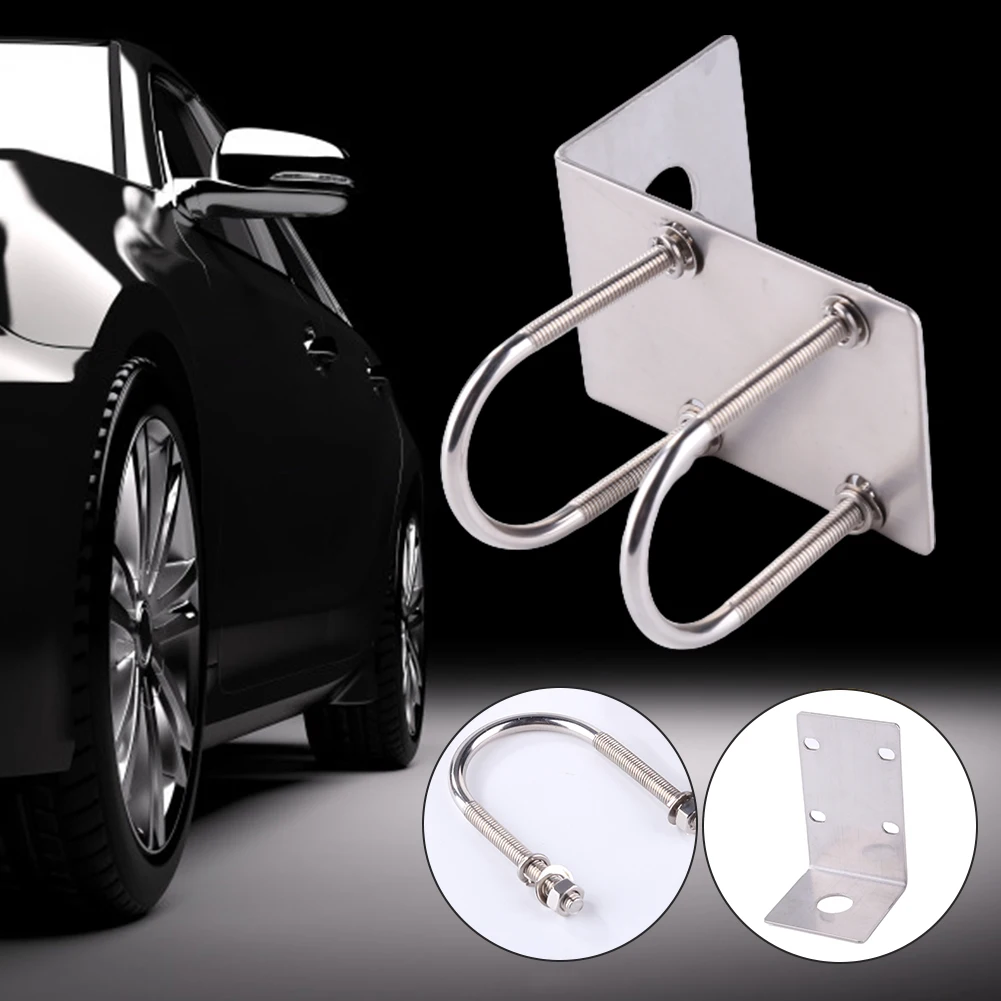 هوائي شرفة هوائي التلفزيون راديو السيارة كتيفة ثابتة لسيارة جهاز الإرسال والاستقبال اللاسلكي U الترباس حامل مشابك جبل كليب #5