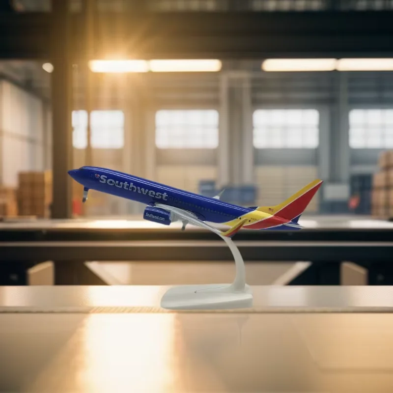 

Модель игрушечного самолета 20 см B737 Southwest Airlines Alloy 737 Модели самолетов Литые под давлением самолеты для коллекции или подарков