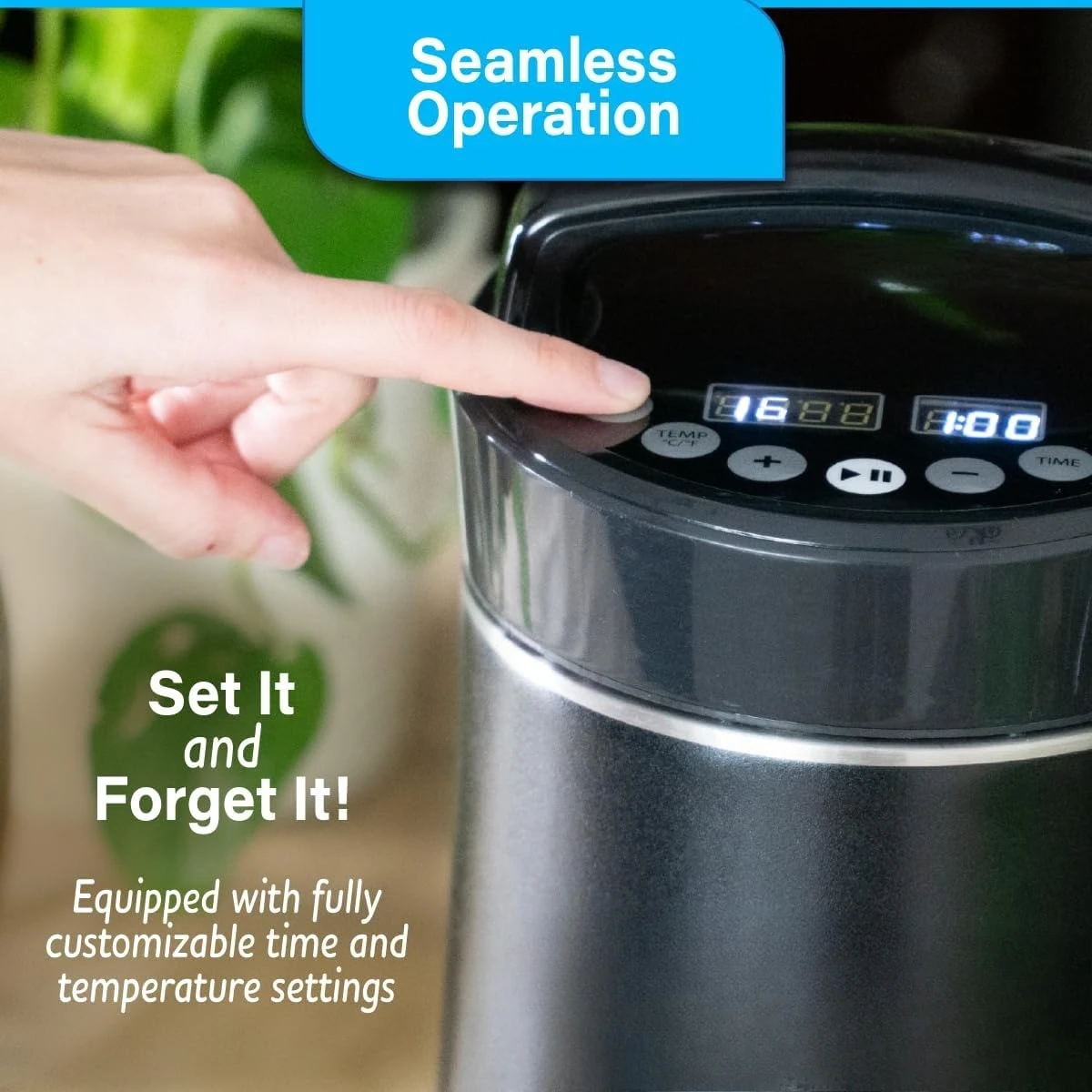 

Herbal Botanical Extractor and Oil Infusion Machine - Fully Customizable Settings - Make Your Own Infused Oil Edibles & Treats