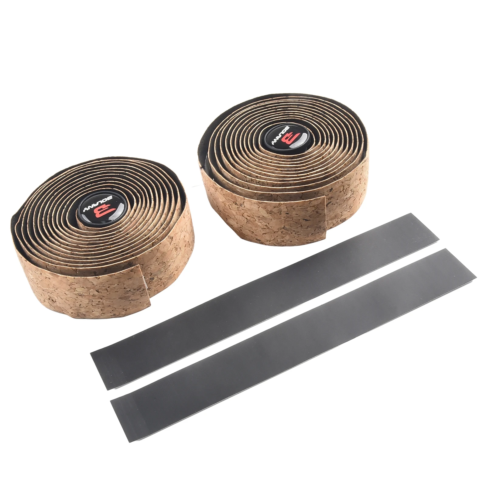 Sawdust Grain Handlebar Tape Natural Tan Brown PU wood Chip Texture Lightweight Parts Shock Absorption Waterproof