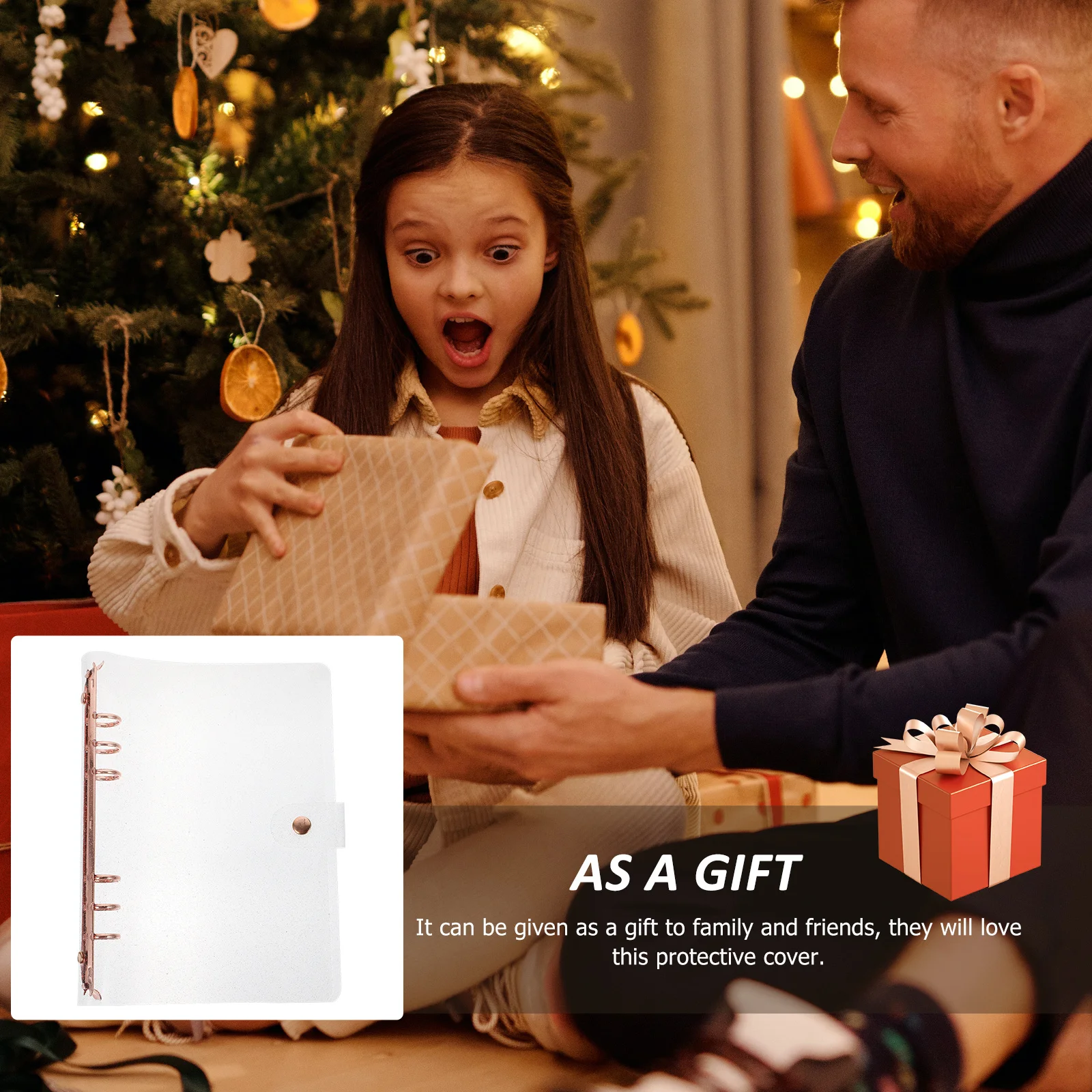 

Notebook Protective Cover For School, Notepad Case Lightweight Journal Book Cover, Office Classroom Supply Folder