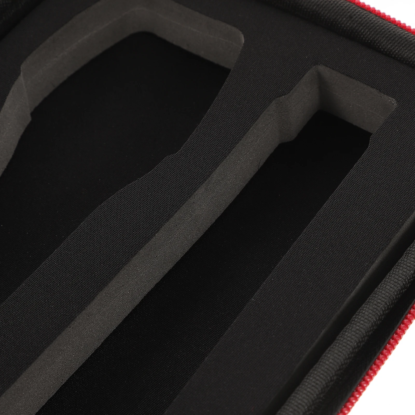 

Microphone Storage Bag Shockproof Portable Carrying Case for H held Mic EVA Material Dual Slot Travel Pouch Lightweight Durable