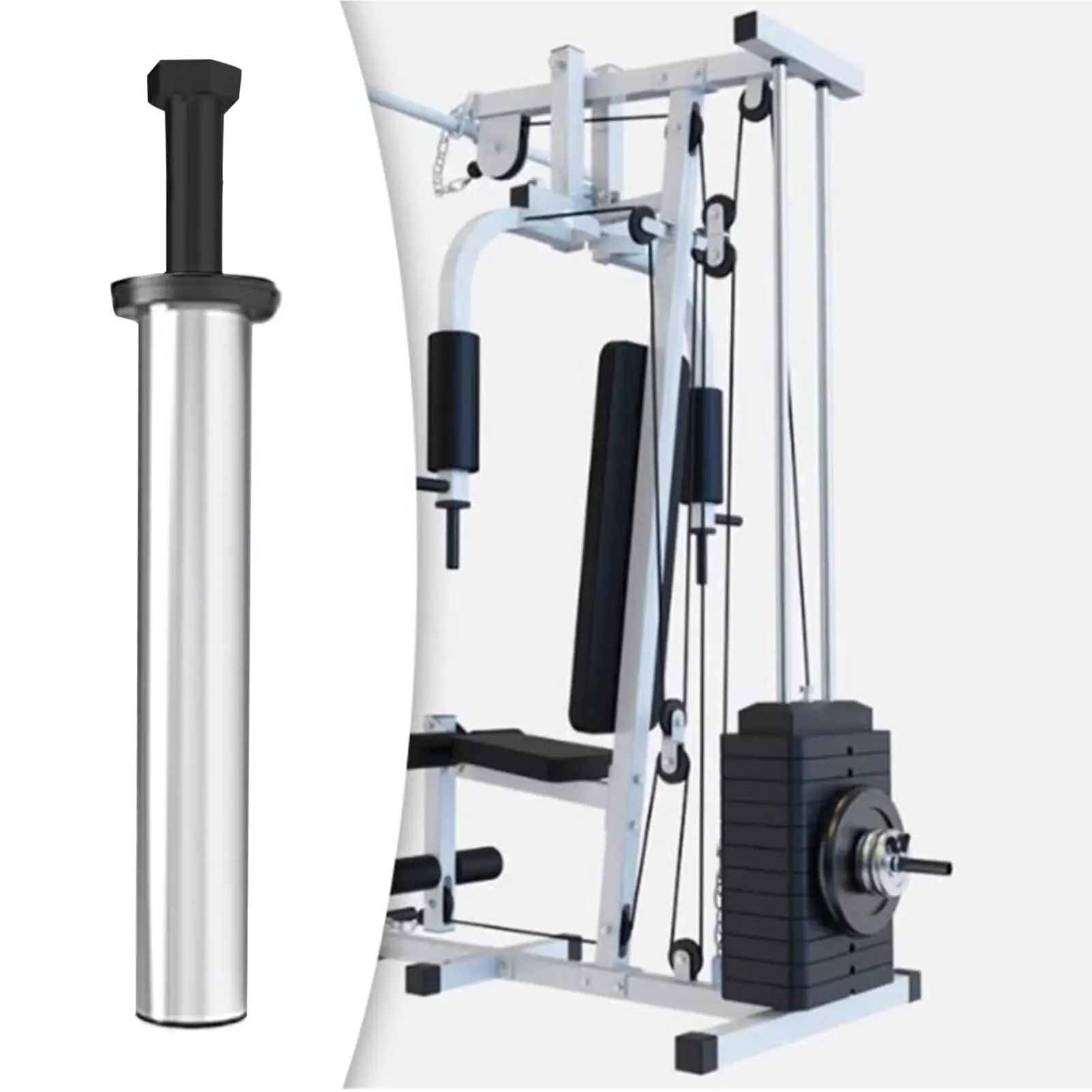 Weight Plate Holder Gym Plate Storage Holder Heavy Duty Sturdy Barbell Mount Accessories Squat Rack