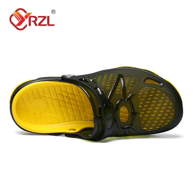 MAEDEF-Zapatillas de playa impermeables para hombre, chanclas antideslizantes informales para el baño y la casa, zapatos de verano, gran oferta