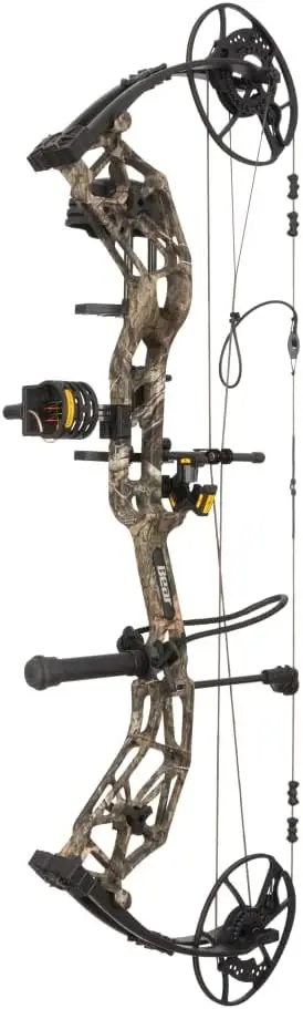 Left-Hand Compound Bow Ready-to-Hunt Package, 70 lb Draw Weight, Strata/Black Finish