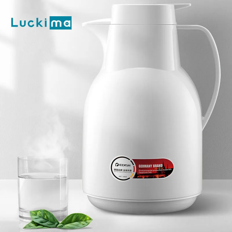 

1.5/2L Thermal Insulation Kettle Pressing Type Thermos Bottle Coffee Tea Milk Cans Drinking Water Pot Home Office Bar