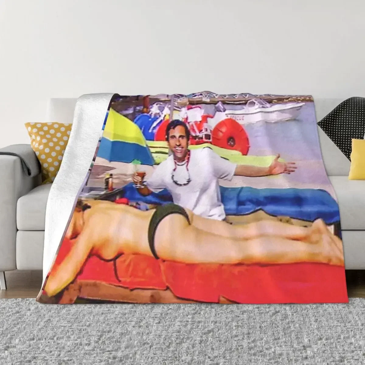 

Jamaican Jan Throw Blanket Weighted Shaggy Blankets