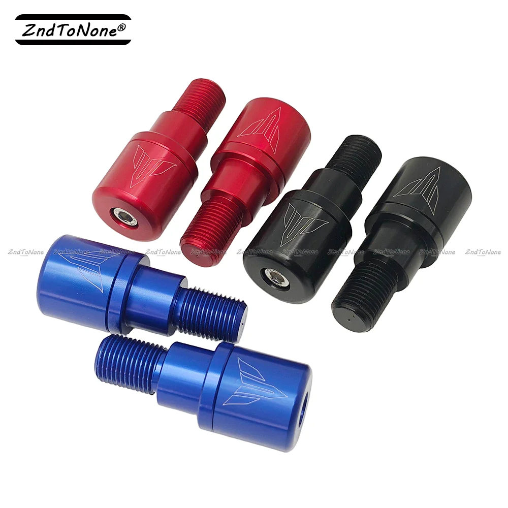 Handlebar Ends For Yamaha FZ1 FZ6 Fazer FZ6R XJ6 XJR1300 Niken TDM900 XT500 Motorcycle Grip Bar Cap Cover Slider Balancer Weight