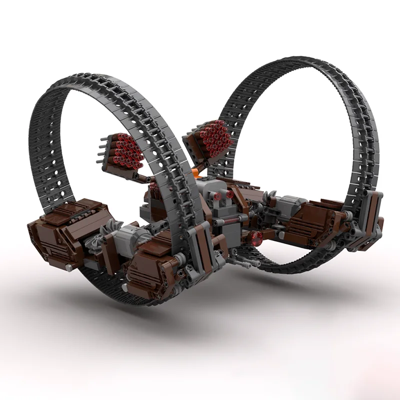 1044 stücke MOC RC Hailfire Droid Stern Schlacht Modell Bausteine Bau Montieren Weihnachten Geschenk DIY Kreative Spielzeug Idee ziegel