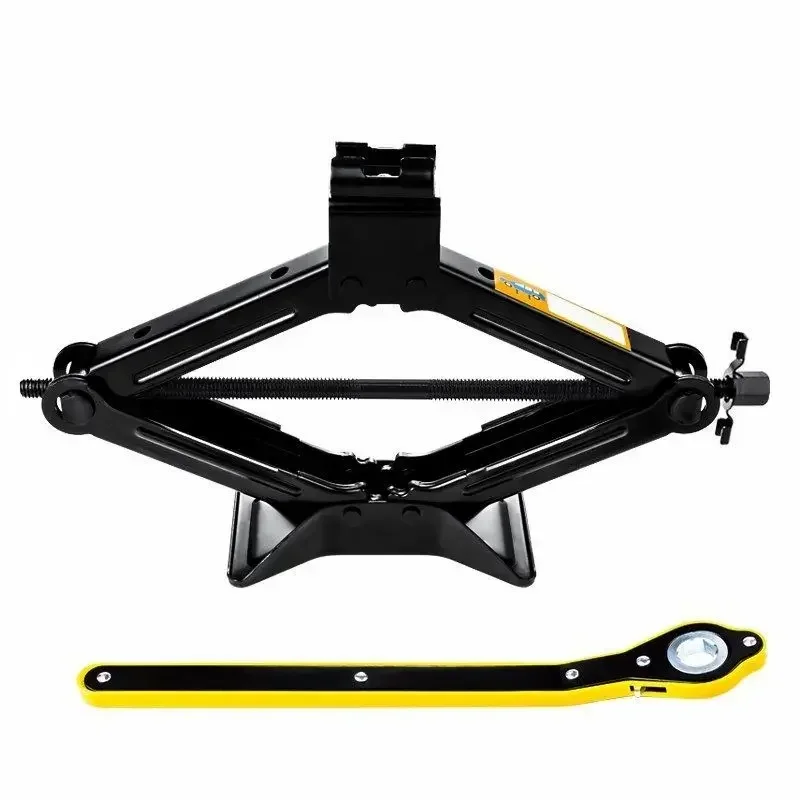 Hidráulico Horizontal Estable 2025: Herramienta de Elevación de Coches con Manivela Manual para Cambio de Neumáticos - Modelo Thousand Gold Top