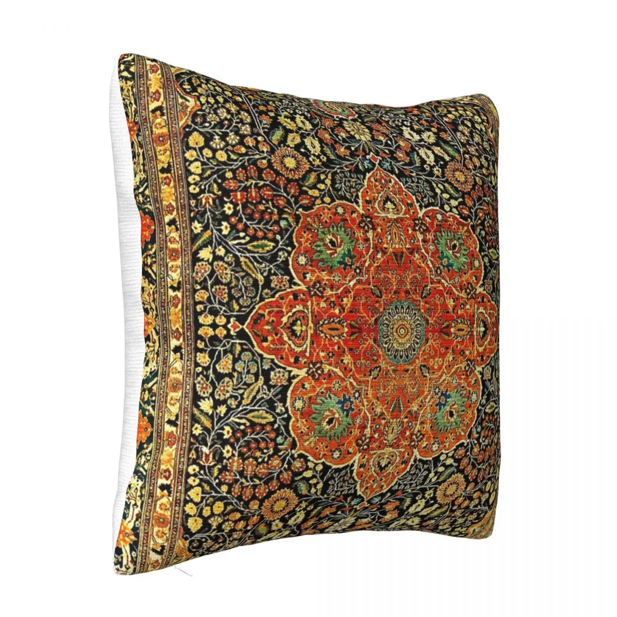 Antique Persian Mohtashem Kashan Rug Print Pillow Cases Pillows For Sofa Covers For Bed Pillows Pillow Case Pillow Cover