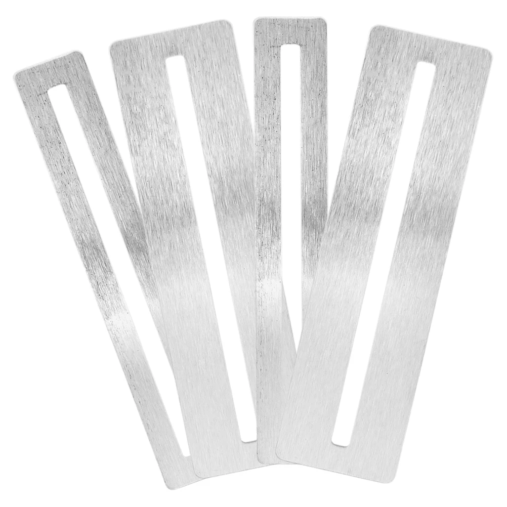 

4 Pcs Guitar Accessories Fingerboard Suite Silver Metal Fret Polishing Accessory