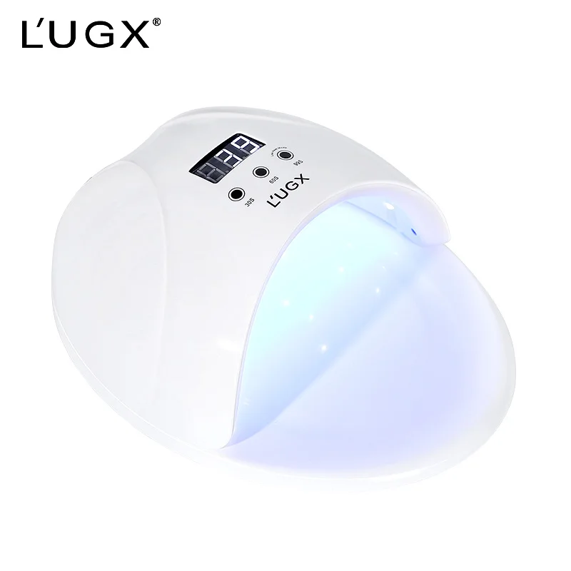 

Lugx Oem Odm Ce Rosh 2022 New 50w Uv Led Gel Dryer Nail Lamp for Salon Manicure