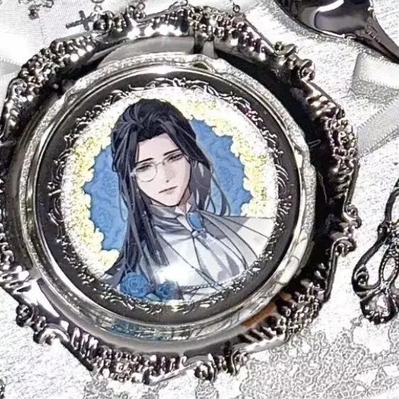 마법 도의 조상 대가, Wei Wuxian, LAN Wangji 및 Baji의 자작 배지와 Meigu 브로치 모음