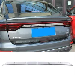 For GEELY EMGRAND 2022-2023 Exterior Accessories Rear Trunk Tailgate Door Strip Streamer Lid Cover Trim