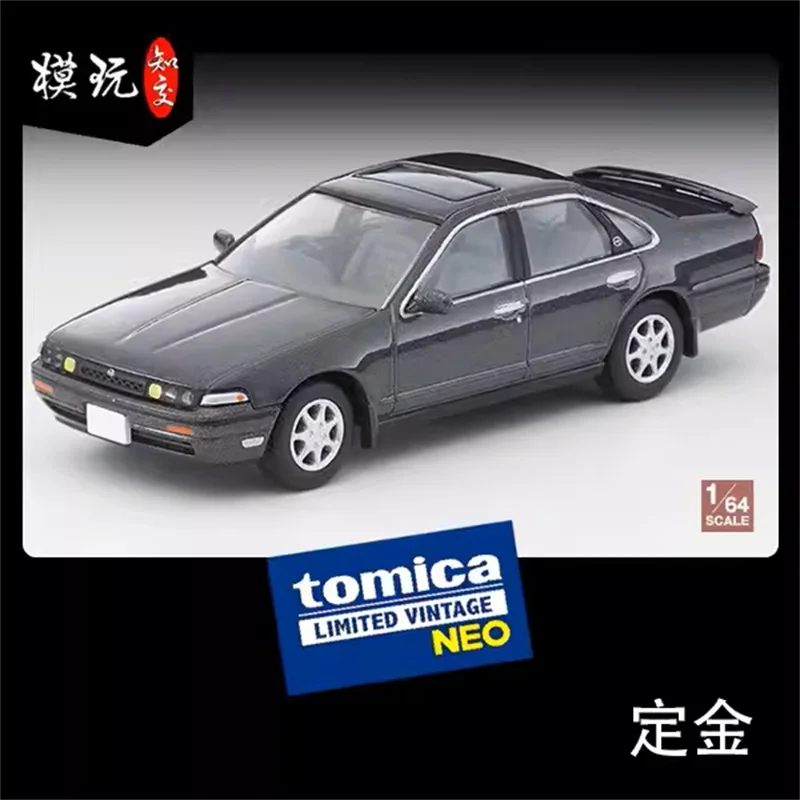 TOMYTEC TLV 1:64 Cefiro Cruising 2410 Black Diecast Model Car