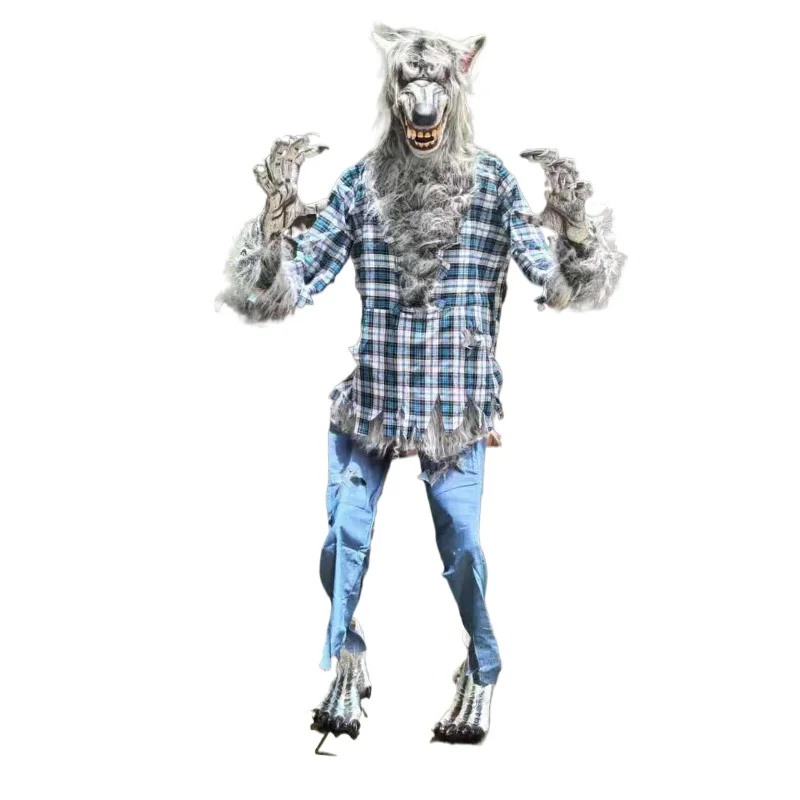 

New werewolf ornament toy haunted house secret room amusement park creative decorative props