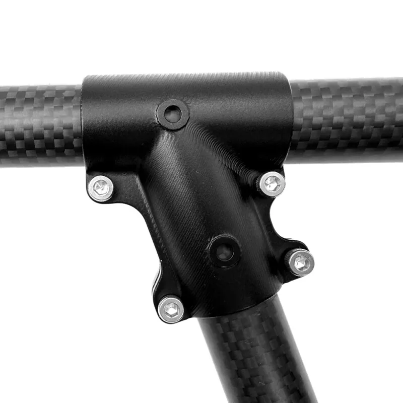 XAERO D18 18mm 70 Grad Aluminium T-Stück Dreifachhalterung für Drohnen-Stativ – Detail 15