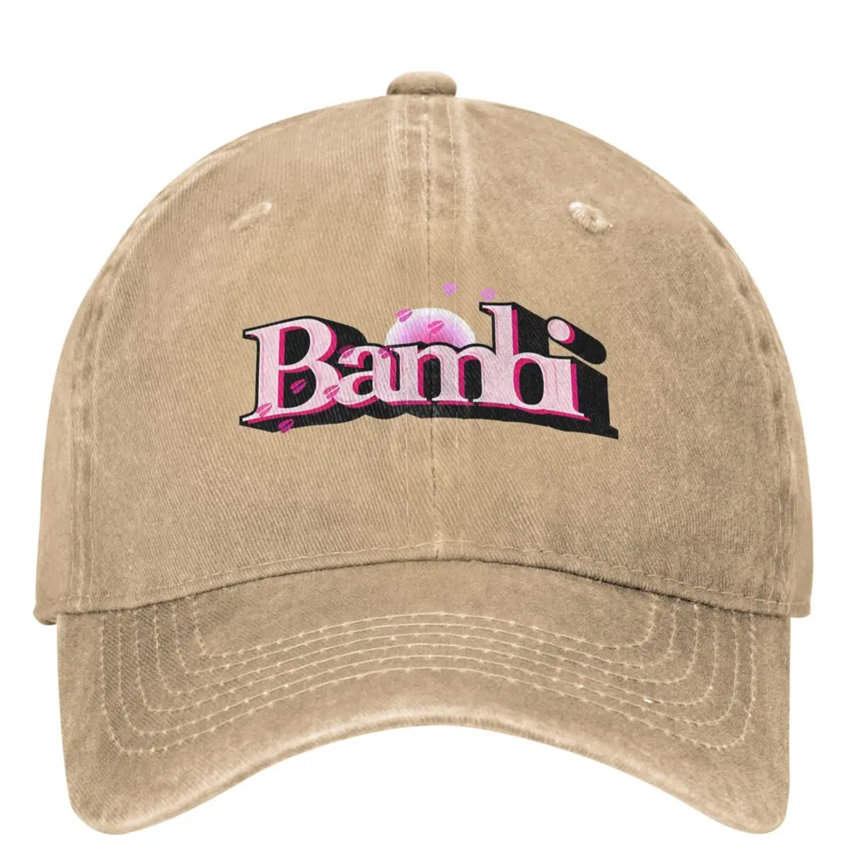 Bambi Lesbian Pride Baseball Cap Outdoor Sports y2k Retro Hip Hop Hats Men Adult Casual Design Baseball Caps