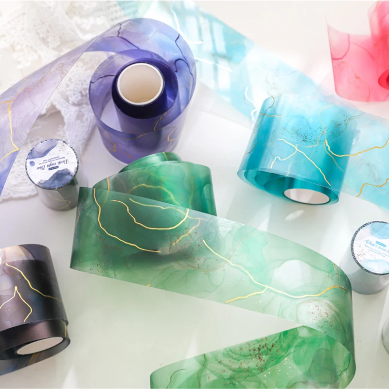 السيد ورقة 2 نمط 3 لفات/حقيبة المائية الوهم سلسلة ختم شريط PET لتقوم بها بنفسك كتيب القصاصات ملصقات الزخرفية الإبداعية حصيرة #4