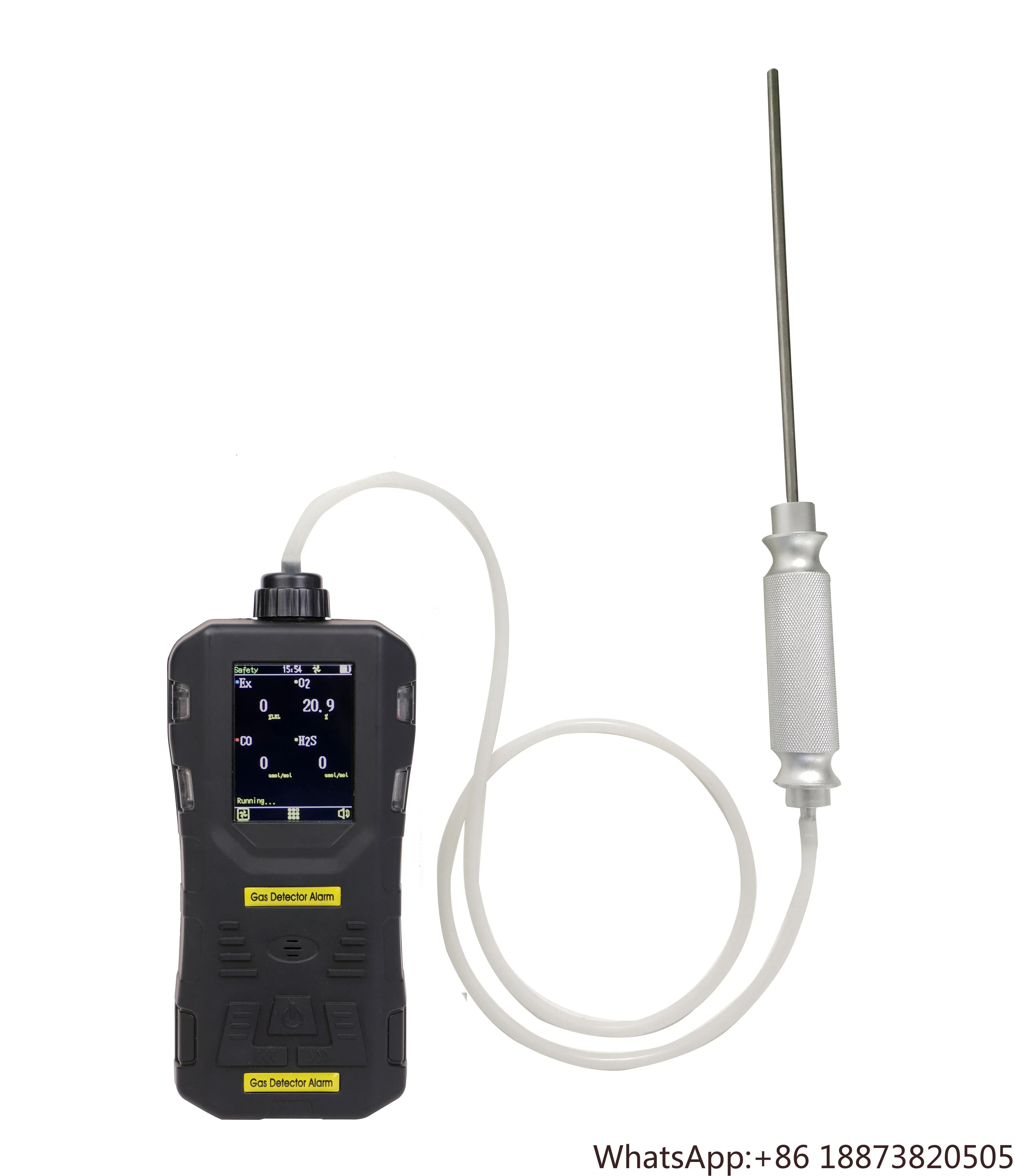 

ATEX Approved 4 in1 Portable Automotive Emission Gas Analyzer, VOC Automotive Exhaust Gas Monitor