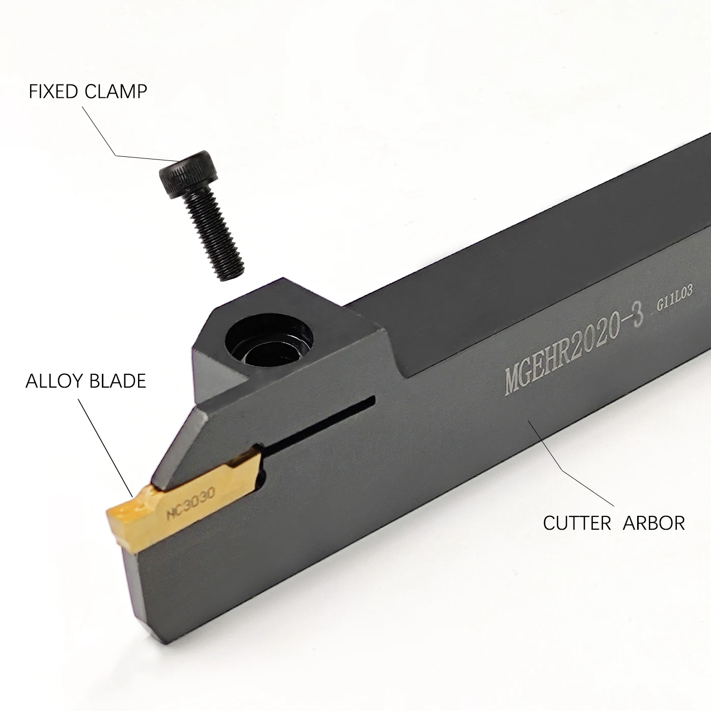 Full Series Grooving Tool Holder MGEHR1212 MGEHR1616 MGEHR2020 MGEHR2525 Turning Carbide Insert MGMN150 MGMN200 MGMN300 MGMN400