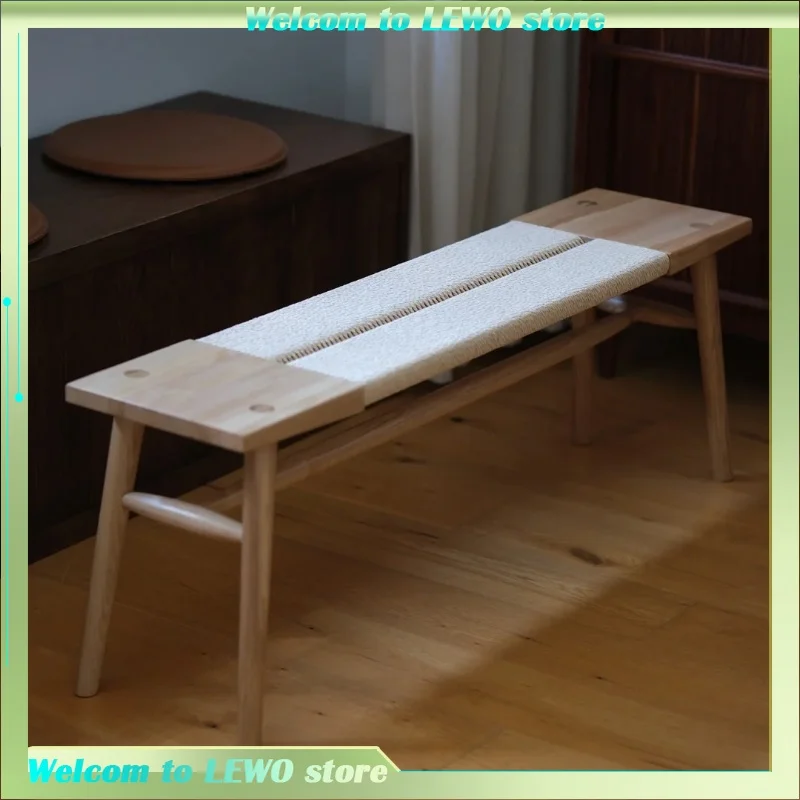 

Modern Wooden Foot Stool Space Saving Nordic Minimalist Bench Seat Step Stool Shoe Ornaments Mobili Per La Casa Furniture