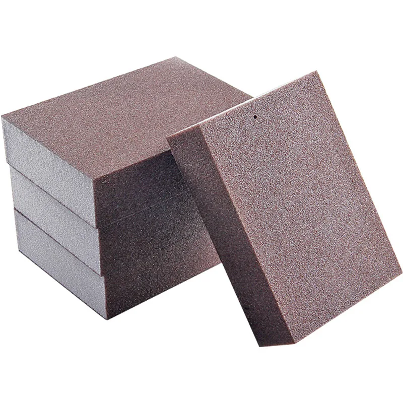 5Pcs Sanding Sponge Block Pad Set Metal Wood Glasses Polishing Abrasive Tool Coarse36-220 Grit Sandpaper Block