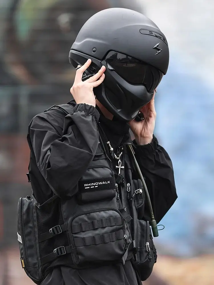 AliExpress Rhinowalk Motorcycle Backpack Vest Universal Cycling Riding Outdoor Portable Traveling Sporting Pack With Helmet Net