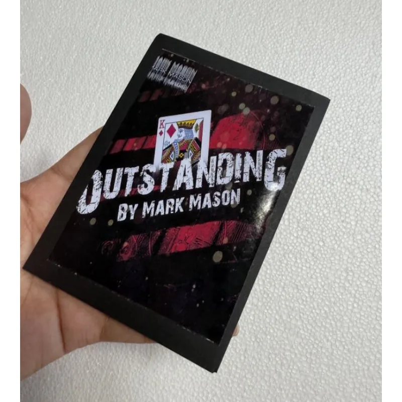 

Outstanding By Mark Mason Gimmicks Close Up Magic Tricks Card Deck Props Funny Magician Magia Props Illusions Close Up Street