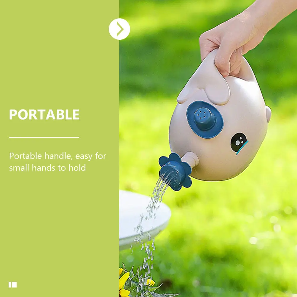 1Pcs Whale-Shaped Plastic Watering Pot Small Watering Can for Indoor Outdoor Plants Flowers Succulents Garden Tool Creative