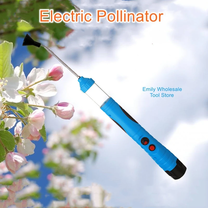 Stick type electric pollinator kiwifruit pear tree pollen tall pole extension model telescopic pollinator magic weapon