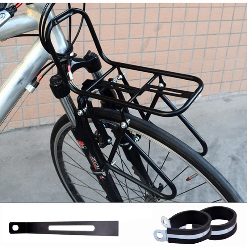 

MTB Bicycle Universal Cargo Racks Front Rack Road Bike Carrier Bag Luggage Shelf Bracket Load Bearing 15kg Cycling Accessories