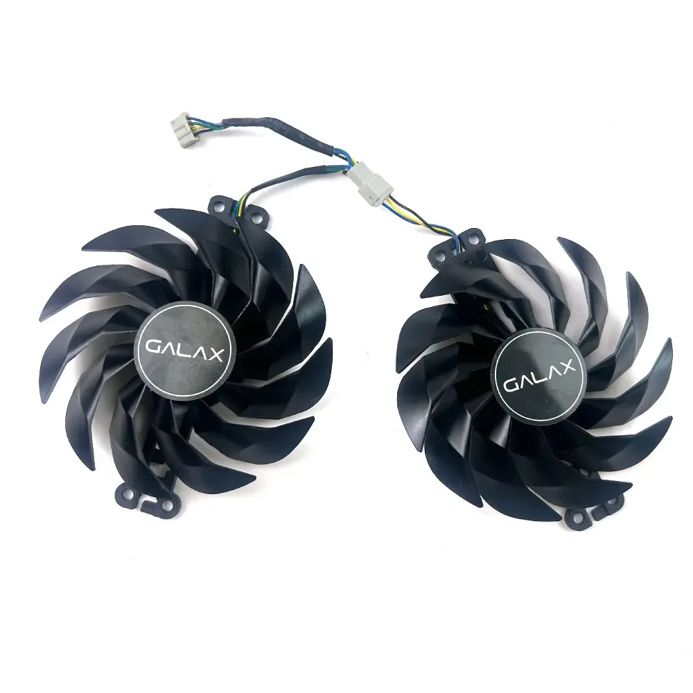 Replacement of graphics card fan RTX4060 4070 GPU FAN for GALAX Geforce RTX4060TI 4070 SUPER 1-Click OC 2X V2 Card Video Fans