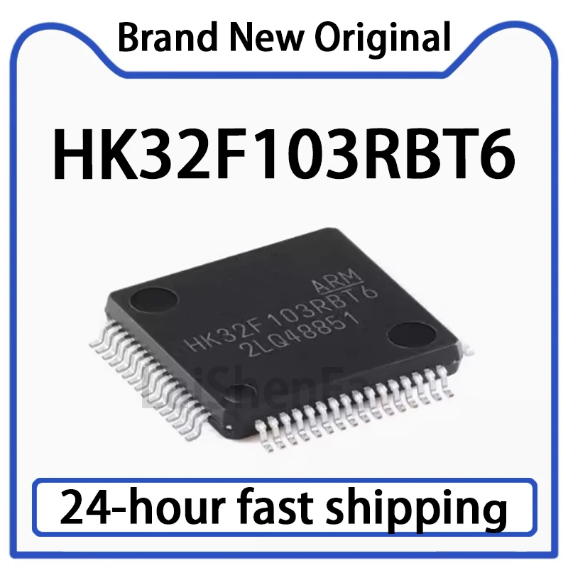 1PCS HK32F103RBT6 LQFP-64 ARM Cortex-M3 Microcontrollore a 32 bit MCU Stock originale